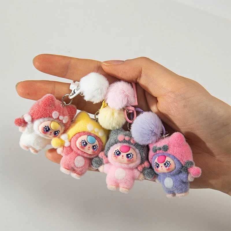 Plush Keychain for Bags Cartoon Doll Keychain Decoraitons Cute Keychain on The Phone Christmas Holiday Gifts M251215
