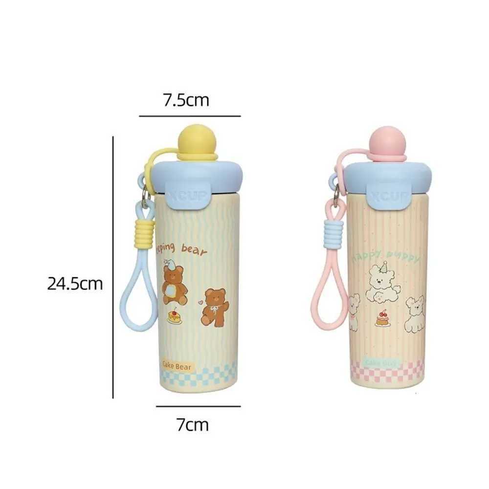 600ML Vacuum Cup Insulation Or Cooling High-Capacity Floating Ball Insulated Cup With Pendant Thermal Water Bottle H251215
