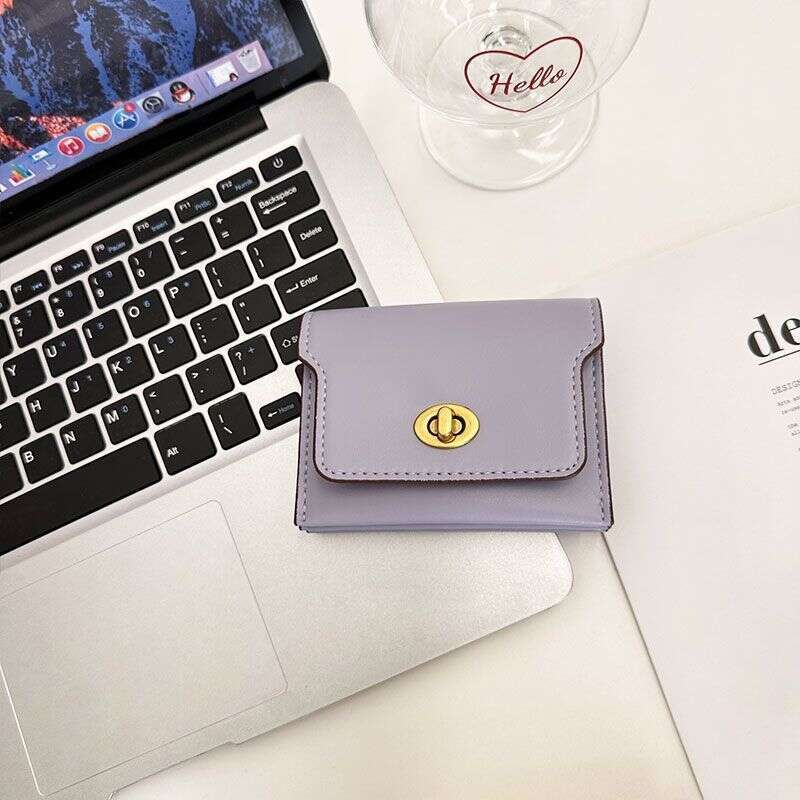 New Dopamine Style Womens Wallet Short Fashion Multi-color Multi-card Slot Card Holder with Zipper H250806