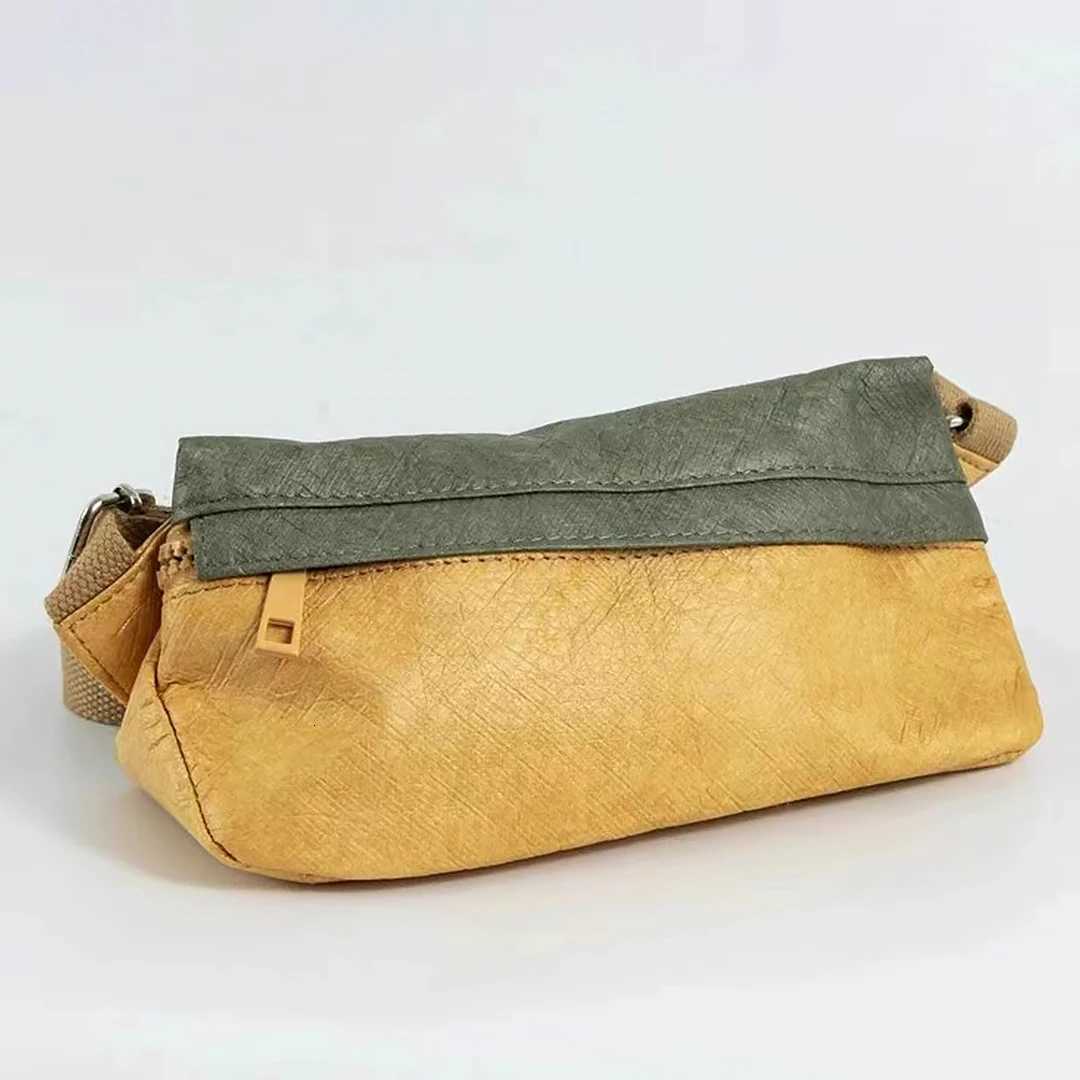 Sling Bag Man Mini Crossbody Bag Waterproof Dupont paper Satchel Triangle Cross Waist Bag for Outings Everyday use TyvekT251215