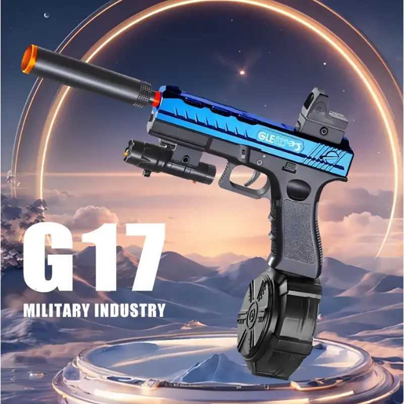 New G17 Toy Gun Can Launch Gel Bombs Cross-Border Best-Selling with 74V Battery Powerful Outdoor Summer Toy Model Family Gift W251215