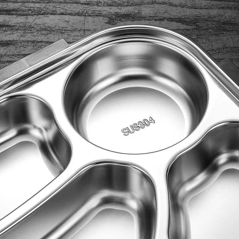 Stainless Steel Bento Box With Soup Cup Food Storage Containers Kids Thermal Lunch Box For Wen School Japanese Food Snacks Box H251213