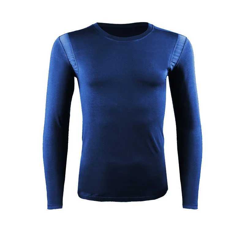 Mens autumn clothes Mens single V-neck Modal thermal underwear Long sleeve base shirt thin top cotton sweater winter G251215