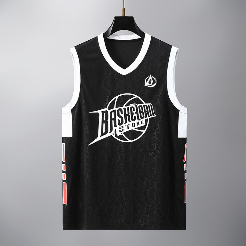 New Basketball Set Men, Ice Silk Training Team Uniform, Breathable Quick-Dry Sports Jersey for Adults