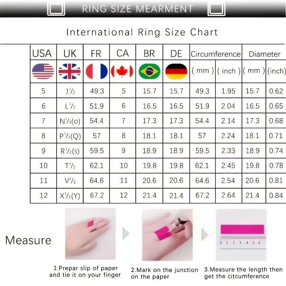 Luxury 925 Sterling Silver Rings for Women Wedding Band Square Zircon Party Engagement Ring Eternity Jewelry M251215