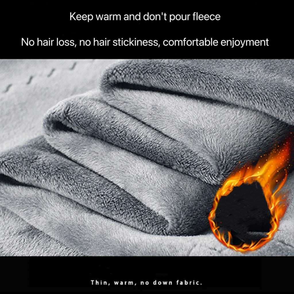 1pcs Men Thickening Velvet Warm Tops Mens Winter Long-sleeved Thermal Underwer Male V-neck Fashion T-shirt M-4XL G2512151