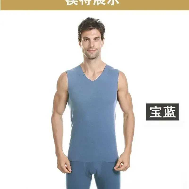3 Pcs Double Sided Warm Velvet Vest For Mens Winter Underwear Men Sleeveless Vest Mens Winter Thermal Underwear Male Vest 4XL G251215