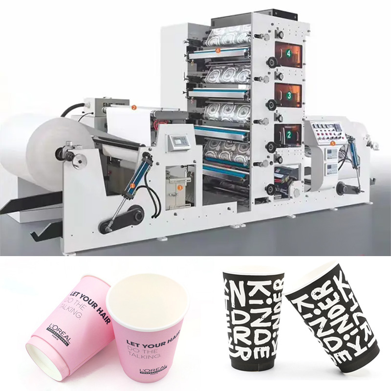 Complete Cup Manufacturing System | 2-Layer, Carton, PLA Cups, Die Cutting & Flexographic Printing