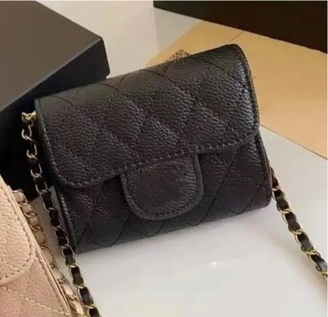 Designers Chain Wallets Womens Men Luxury Leather Shoulder Wallet Bag Ladies Classic Card Holders Passport Holder Mutlicolor Portable 03