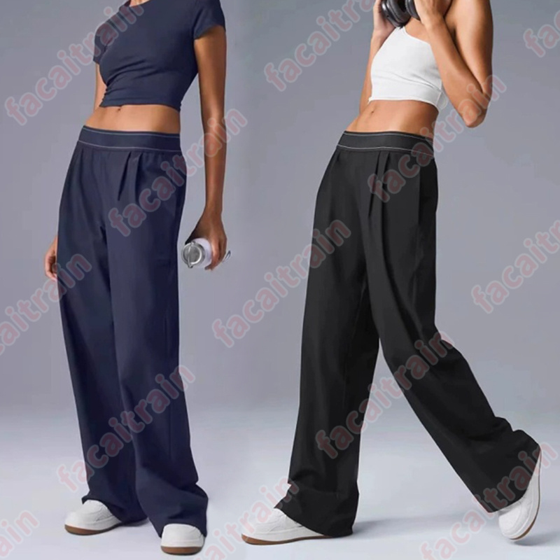 Womens Designer Yoga Pants High Waist Pants Ladies Wide Leg Pants Leisure Sports Pants Women Sweatpants