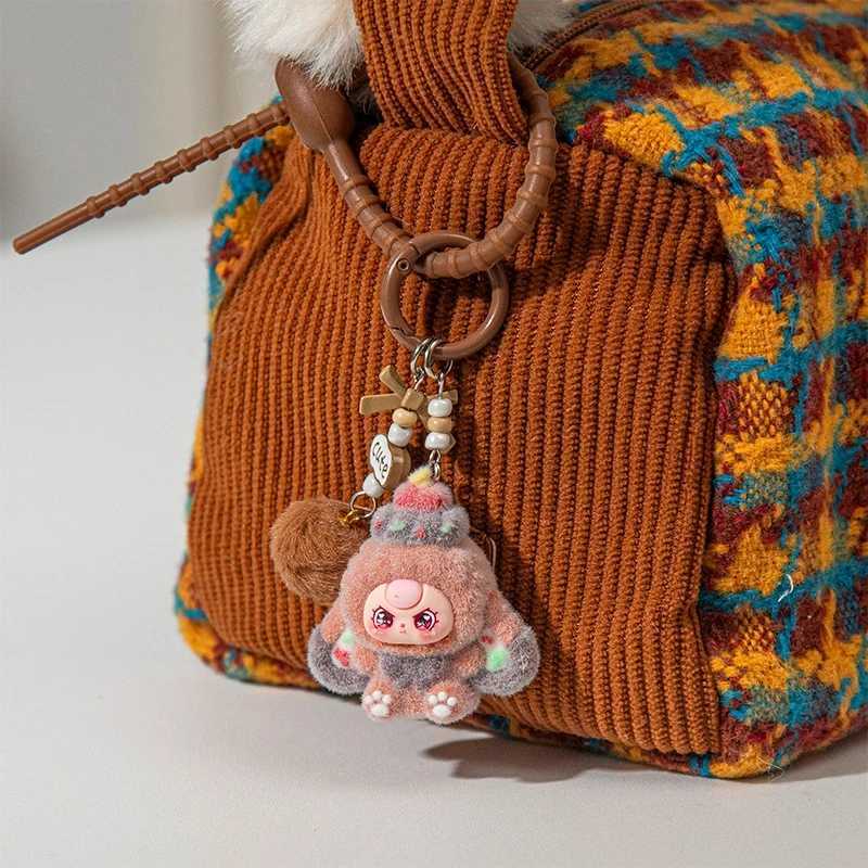 Cute Plush Keychains Party Gifts Kawaii Keychain Phone Chain New Year Xmas Party Favors Gift Face Cute Aesthetic Keychain M251215