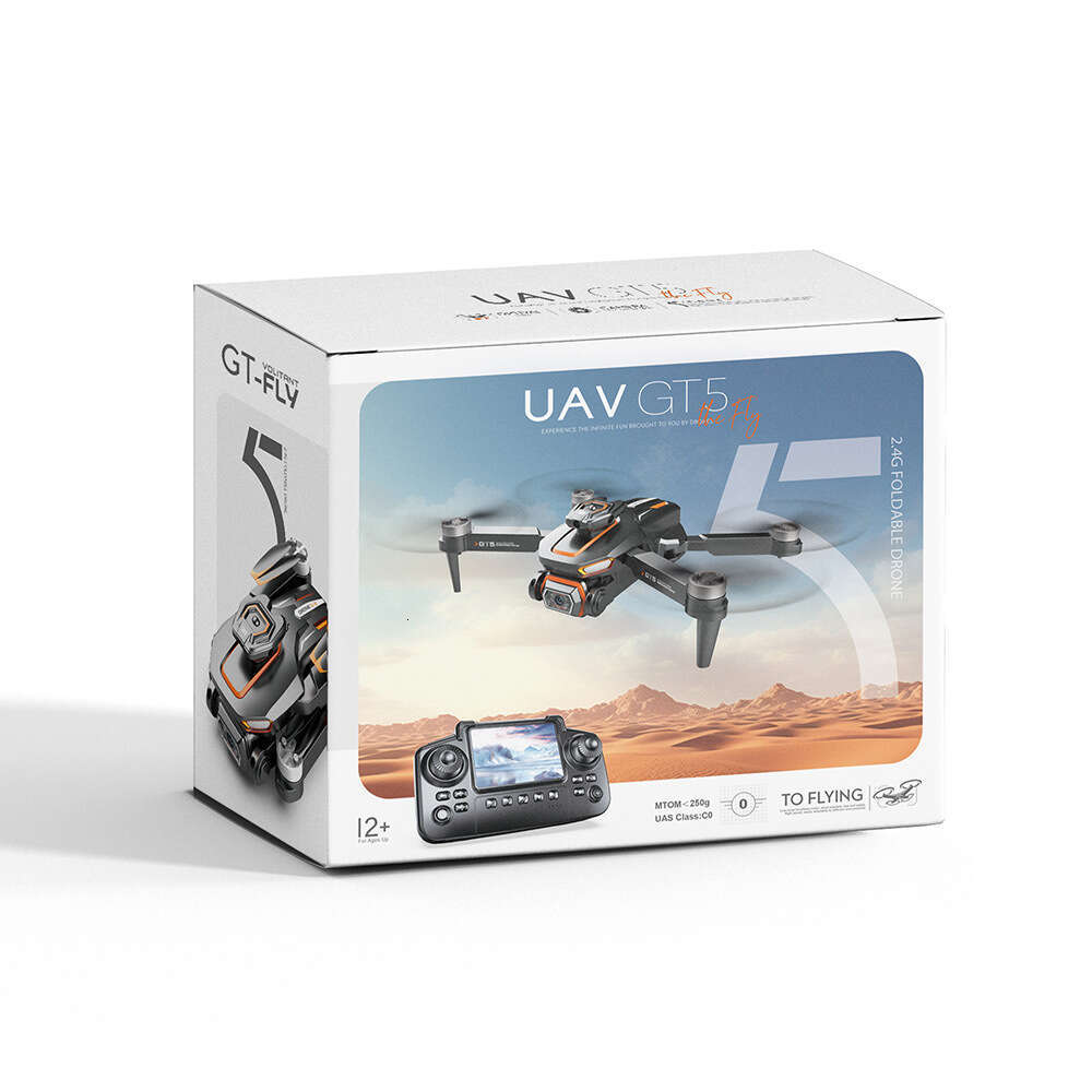 Famous Brand Cross Border GT MAX Drone With Screen Optical Flow Positioning Quadcopter Brushless Motor Remote Control Aircraft Toy