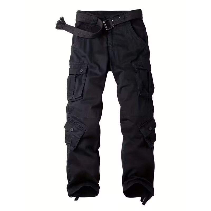 WOZK Men's Winter Pants Fleece Lined Ski Snow Pants Water Resistant Pockets Outdoor Work Pants Cotton Super Large Size designer cargo pants pure 