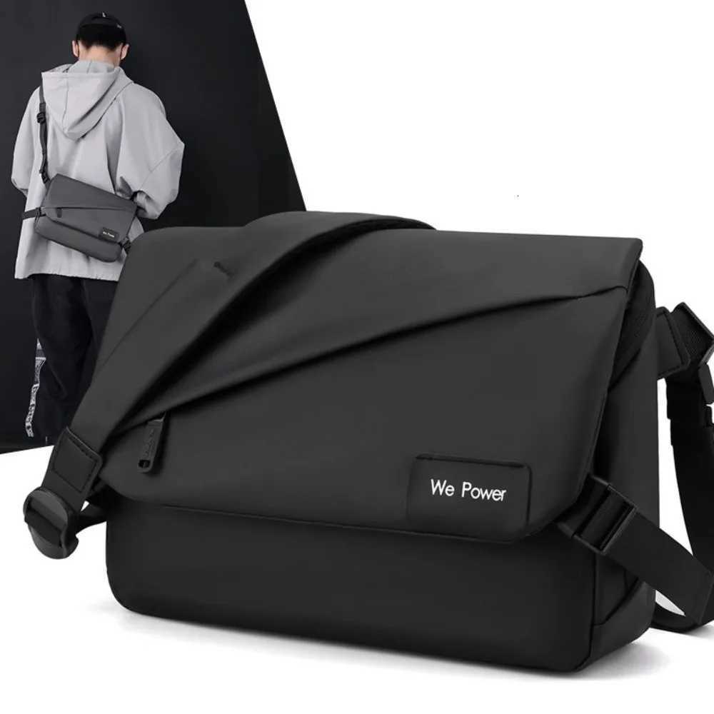 New Casual Crossbody Bag Multifunctional Large Capacity Messenger Bag Portable Shoulder Bag MenT251215