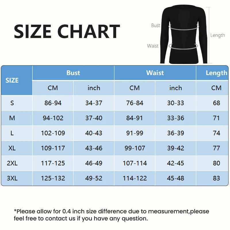 Long Johns Thermal Underwear Shirts for Men Compression Tank Top Workout Base Layer Cold Weather Tops G251215
