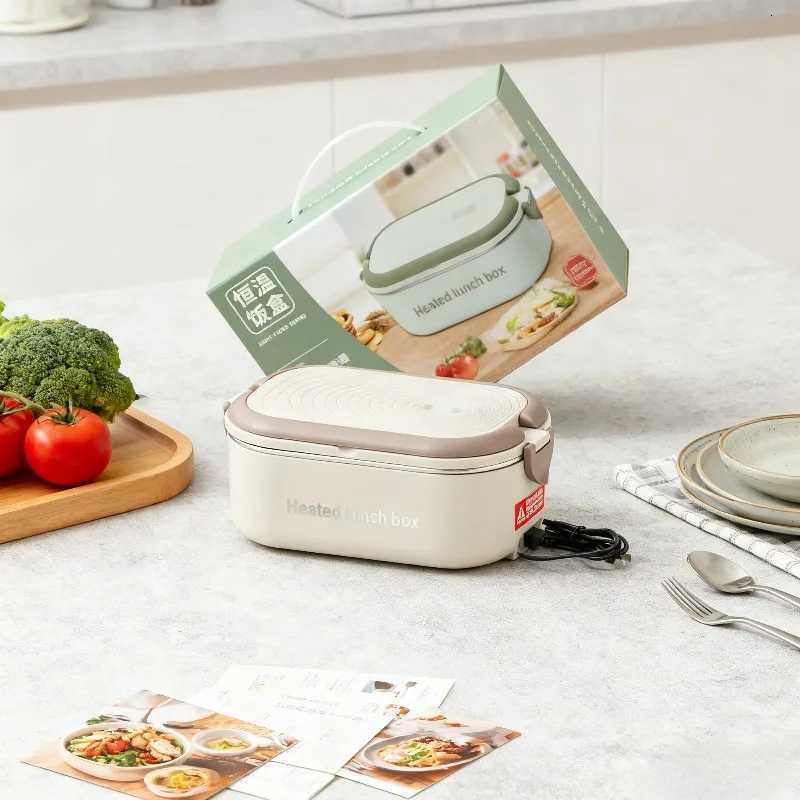 Mtifunction Electric Lunch Box Corded Heating No Water Needed Cooking Capability Mti Layer Insation Off Car Use H251213