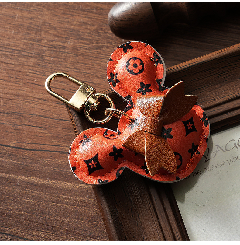 Handmade Cartoon designer Keychain for Car Cute Minimalist Bag Charm Gift for Women