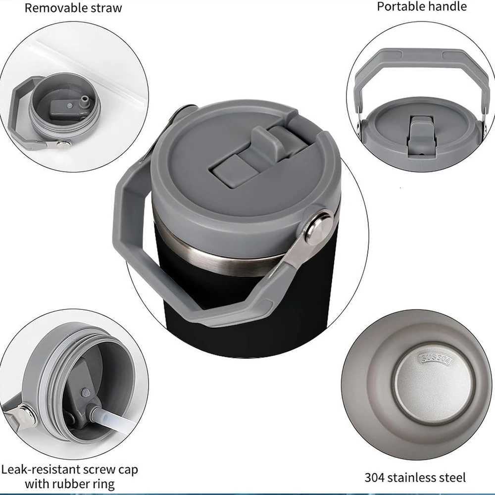 30 Oz Insulated Mug 304 Stainless Steel Drinkware Vacuum Insulation BPA free Tritan Material Perfect for Iced and Hot Drinks H251215