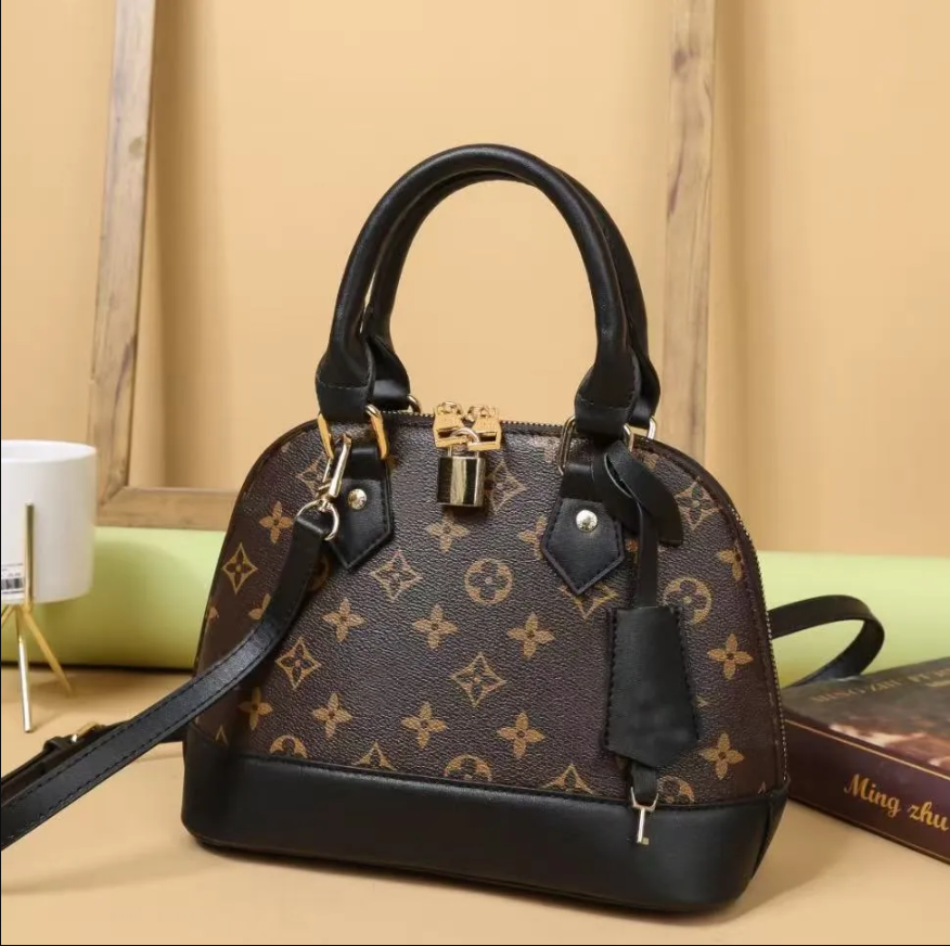 Designer Women Female Shoulder Bag Crossbody Evening Bags Fashion shell bag canvas and leather shell bag designer luxury handbag