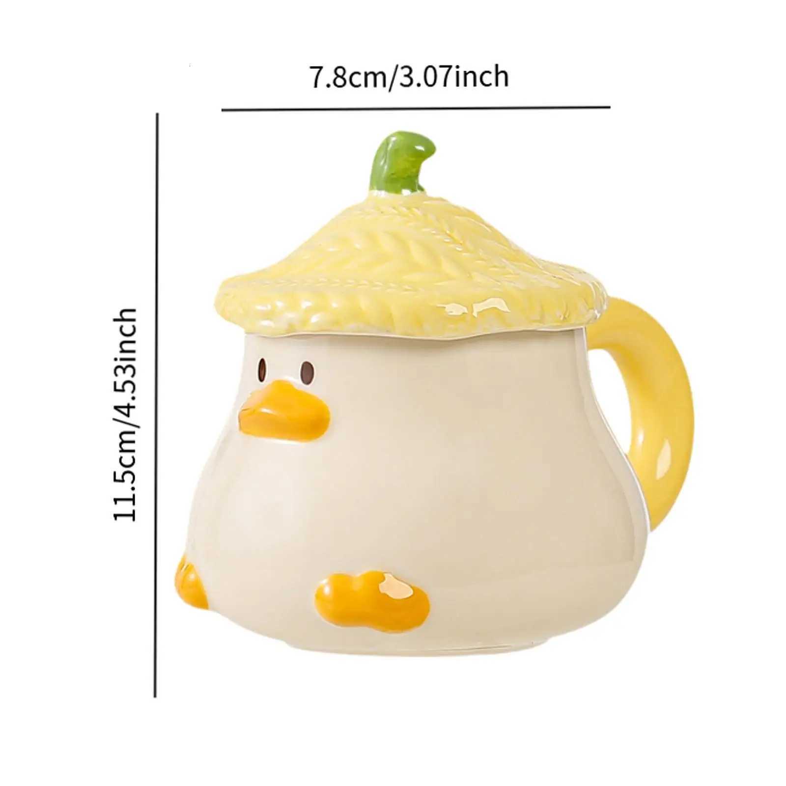 Ceramic Coffee g Breakfast Cup Large Capacity Creative Wen Cute Household H251215