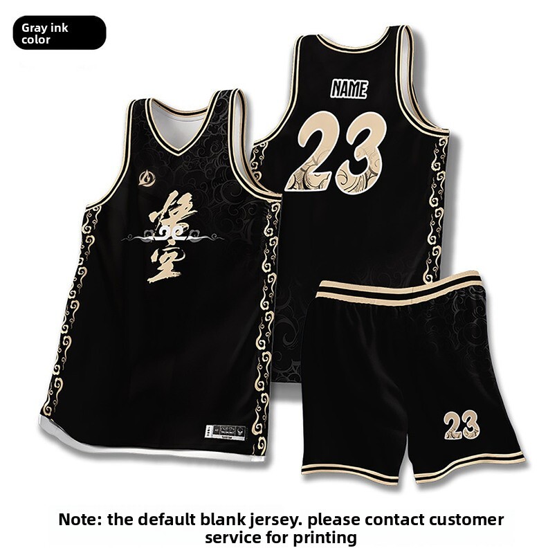 Light Board Blank Basketball Jersey Student Training Competition Uniform with Logo Team Name Number Free Design Sports Set