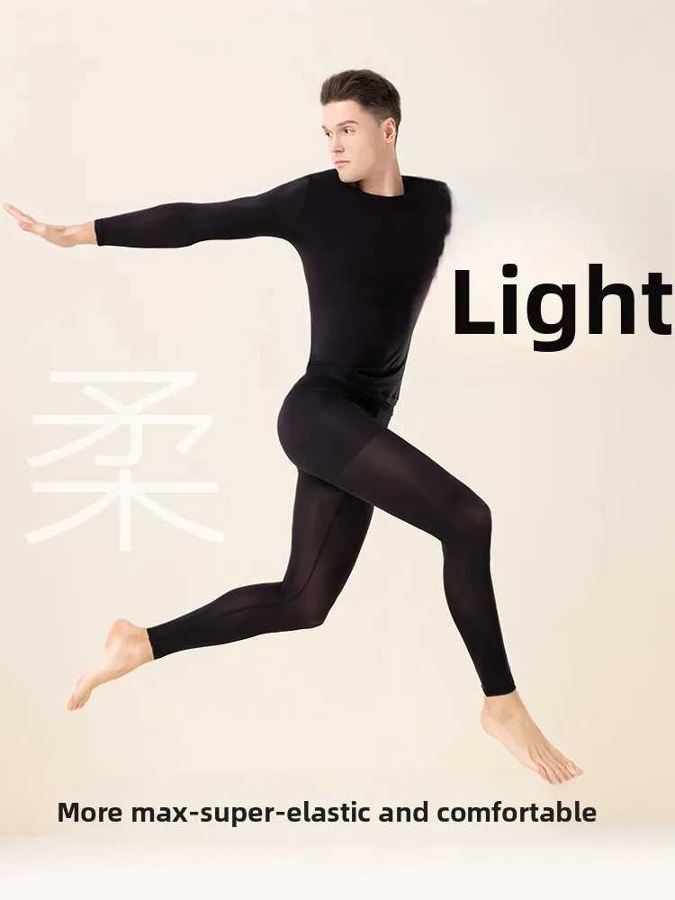 Hyaluronic Acid Skin Care Clothing Mens Invisible Ultra-Thin Spring Fall Far Infrared Heating Skin Care Clothing Bottoming G251215