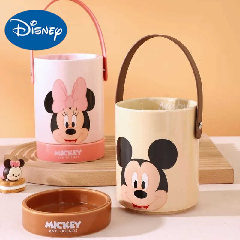 Disney Mickey Mouse Chopstick Drainer Household Punch-Free and Mildew-proof High-end Spoon Fork and Tableware Storage H251215