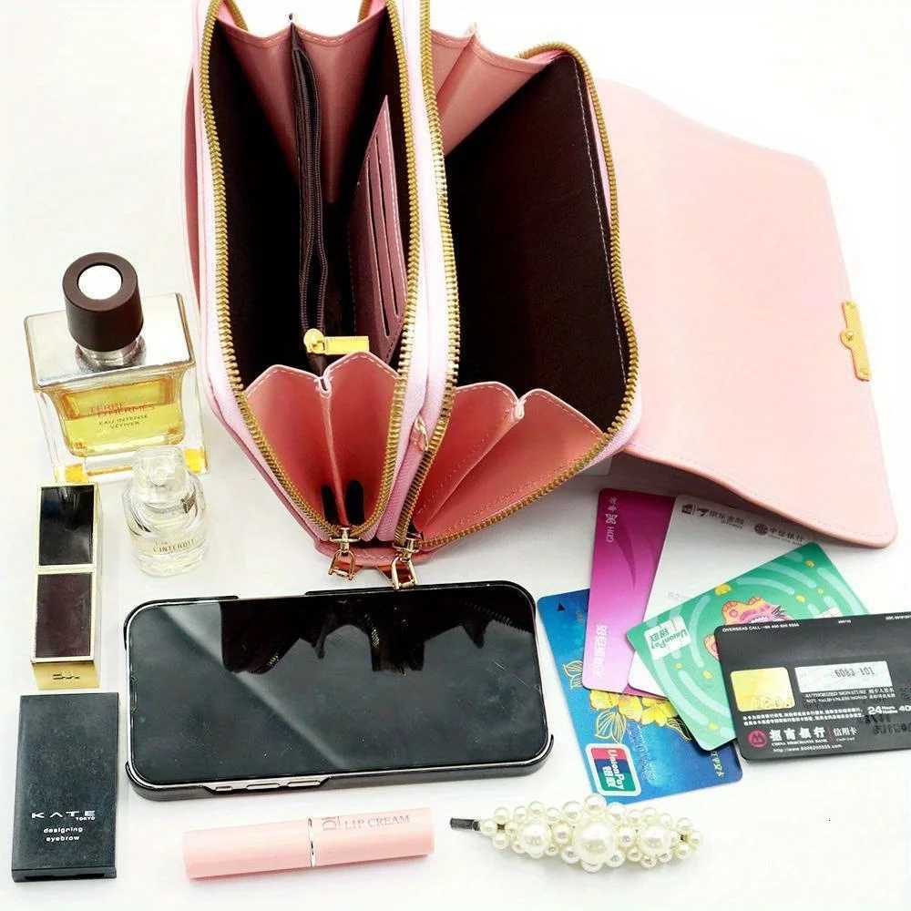 Fashionable womens wallets shoulder bags crossbody bags medium to long hand-held bags and coin purse bags for womenT251215