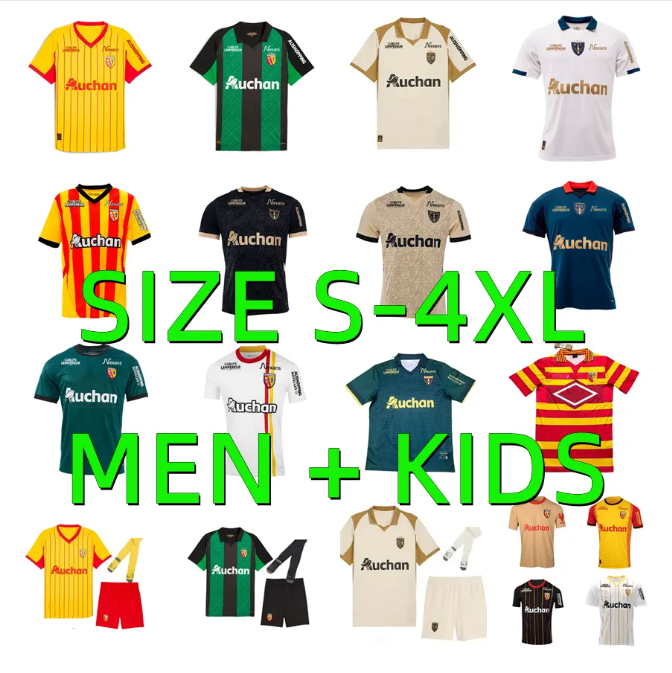 Sainte-Barbe special maillot de foot RC Lens soccer jerseys 23 24 25 26 KAKUTA GANAGO SOTOCA FOFANA Frankowski MEDINA WAHI 2024 2025 2026 Football Shirts men kids Kits