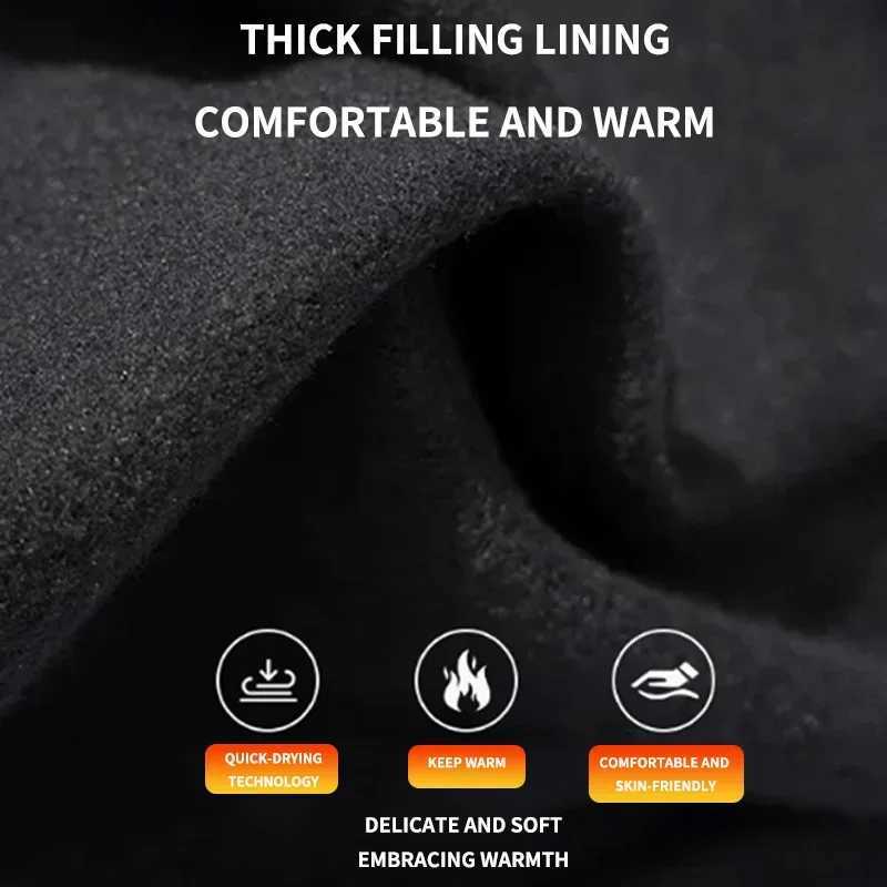 Mens thermal underwear for 2025 home wear double warmth comfortable and breathable G251215