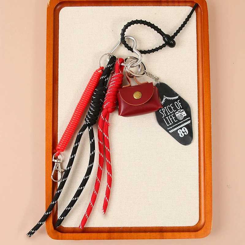 Designer Woven Rope Mini Bag Keychain Small Items Accessory Handbag Pendant Bag Charms for Women M251215