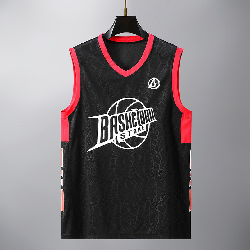 New Basketball Set Men, Ice Silk Training Team Uniform, Breathable Quick-Dry Sports Jersey for Adults