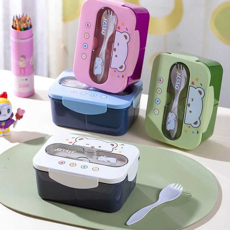 BPA Lunch Box - 1200ml Leakproof Food Container for School/Off Microwavable Plastic Bento Box H251213