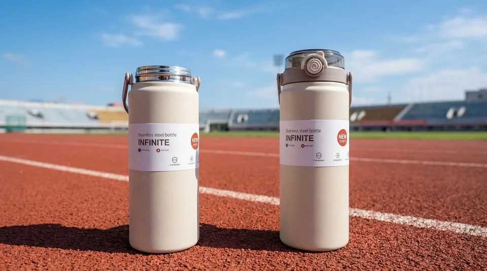 1PC 316 stainless steel water cup portable insulated large capacity high aesthetic value suitable for outdoor camping H251215