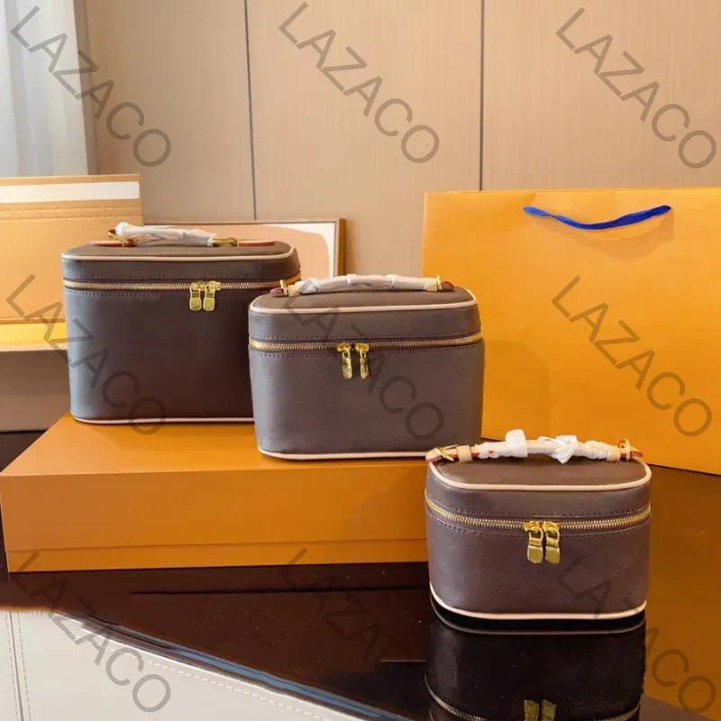 Designer Vanity Bag Women Leather Nice Mini Cosmetic Cases Totes toiletry Luxury Shoulder Bags Crossbody Handbag large makeup bag Top Quality Purses