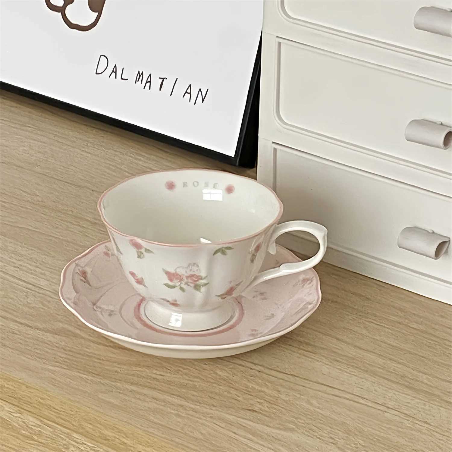 Cute Rabbit Cpanion Gift Cup Birthday Gift for Girls Practical Gift Cup High Beauty Coffee Cup Dish Gift Box H251215