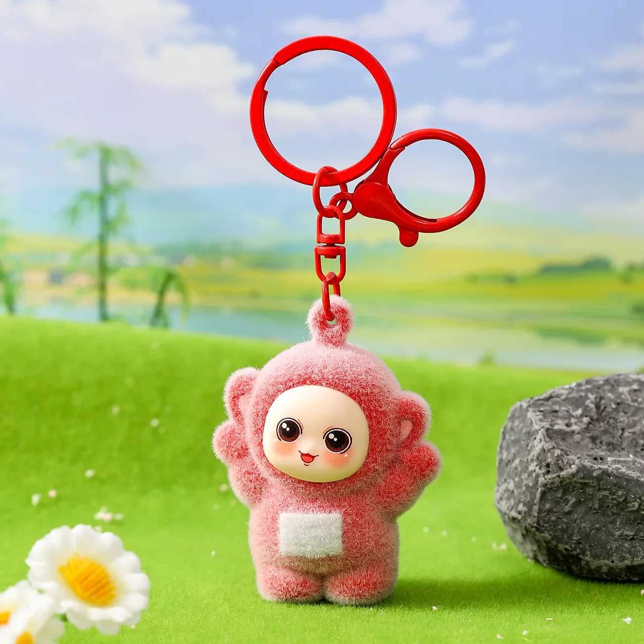 Four Color Series Cartoon Keychains Small Pendants Trendy Gifts Cute Dolls Couple Schoolbags And Pendants M251215