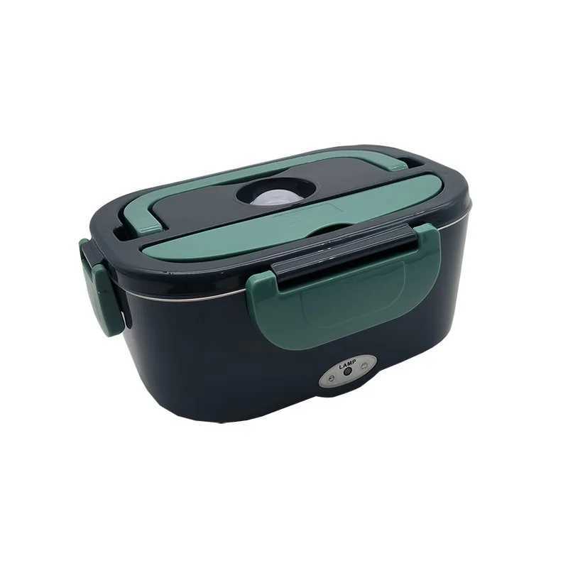 Stainless Steel Electric Lunch Box He Car Dual Use Heating and Insation System Corded Power Adjustable H251213