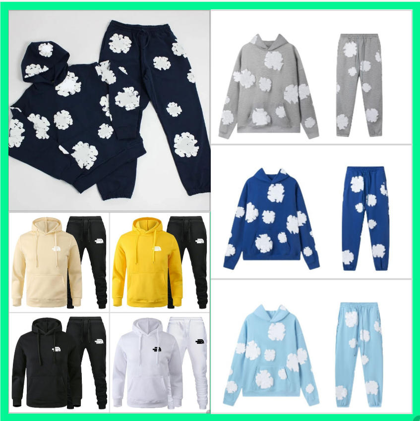 Retro Oversized Sweatshirts Couples Brand Streetwear Y2K Harajuku Colorful Hoodies Men's Tracksuits European and American Trendy