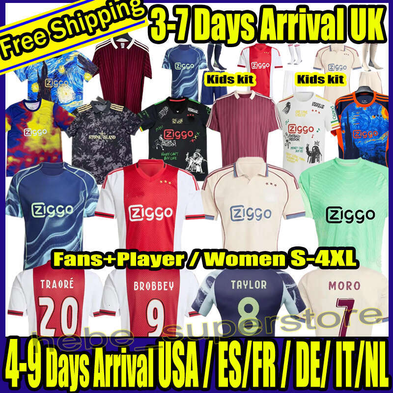 OSCAR 25 26 men kids kit LAJAX soccer jerseys HENDERSON AFC 2025 uniforms ajaxjersey football shirts ajaax jersey Ajaox shirts maillot de football lajax amsterdam