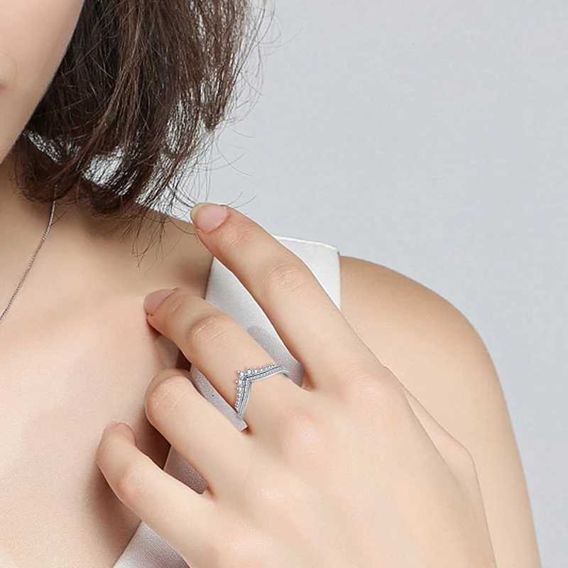 925 Sterling Silver Shooting Stars Open Ring For Women Exquisite Style Fashionable For Parties Wedding Luxury DIY Jewelry Gifts M251215