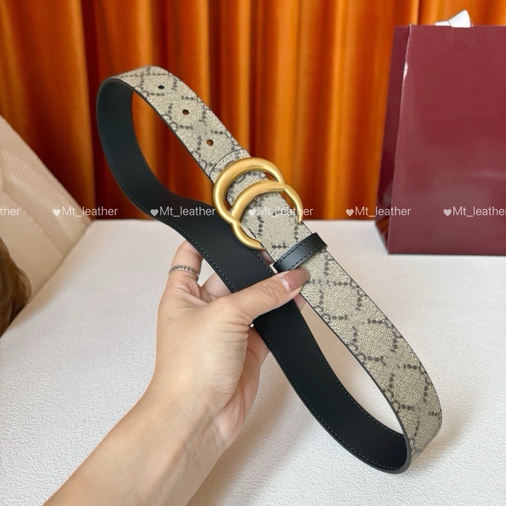 High quality designer women belt letter buckle belt reversible belt width 2cm 3cm Classic buckle removable buckle belt Pair with casual jeans women real leather belt