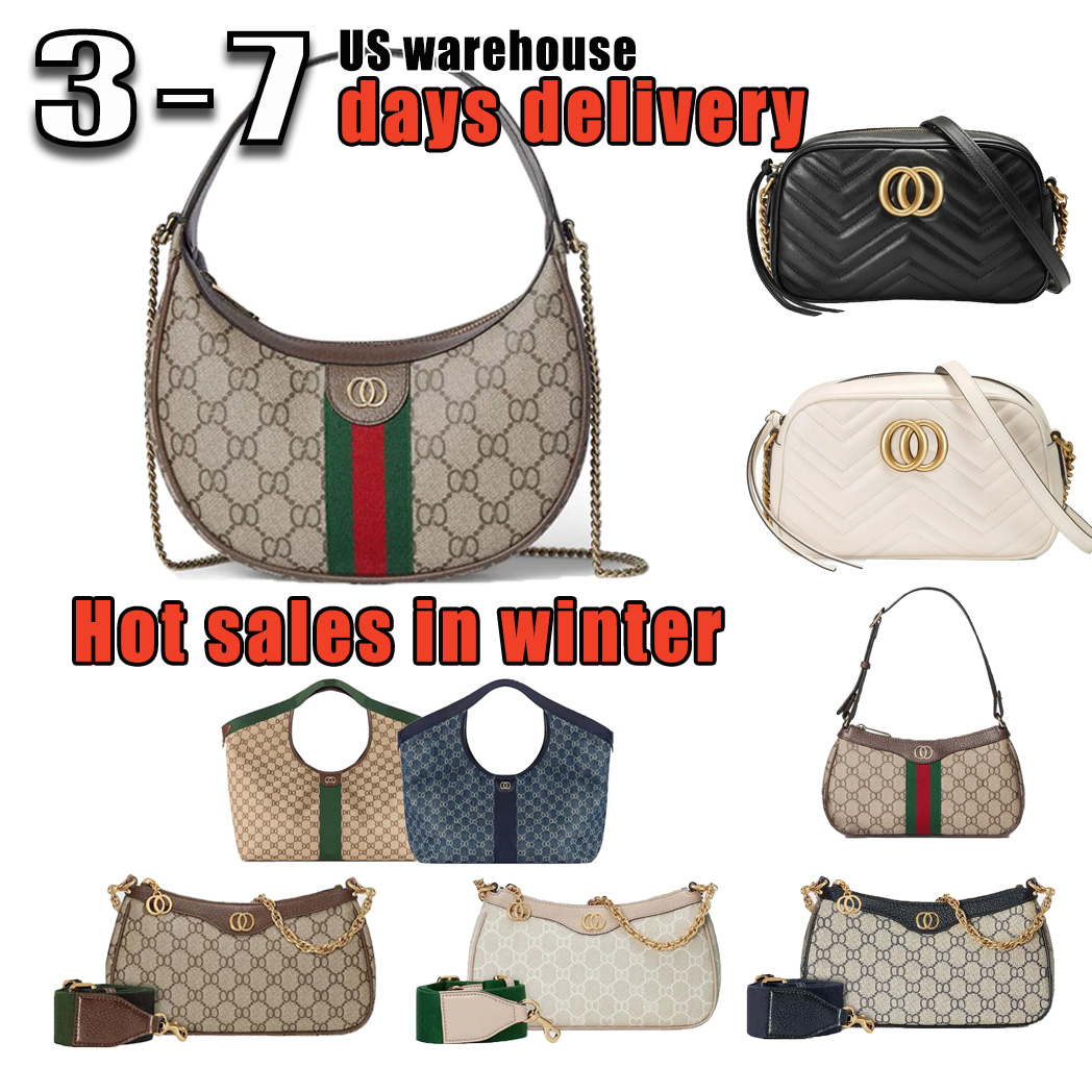 10A Designer Bag guccii style bag Luxury Women Fashion Leather Chain Classic Letter Wallet Stylish High-End Shoulder Bags Ladies Underarm Bag Mini Crossbody bag