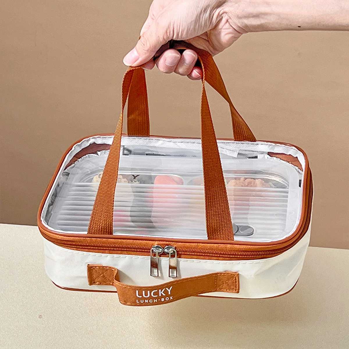 WORTHBUY Portable Lunch Box With Cpartment 304 Stainless Steel Bento Box Kids Students Sed Divided Dinning Plate With Lid H251213