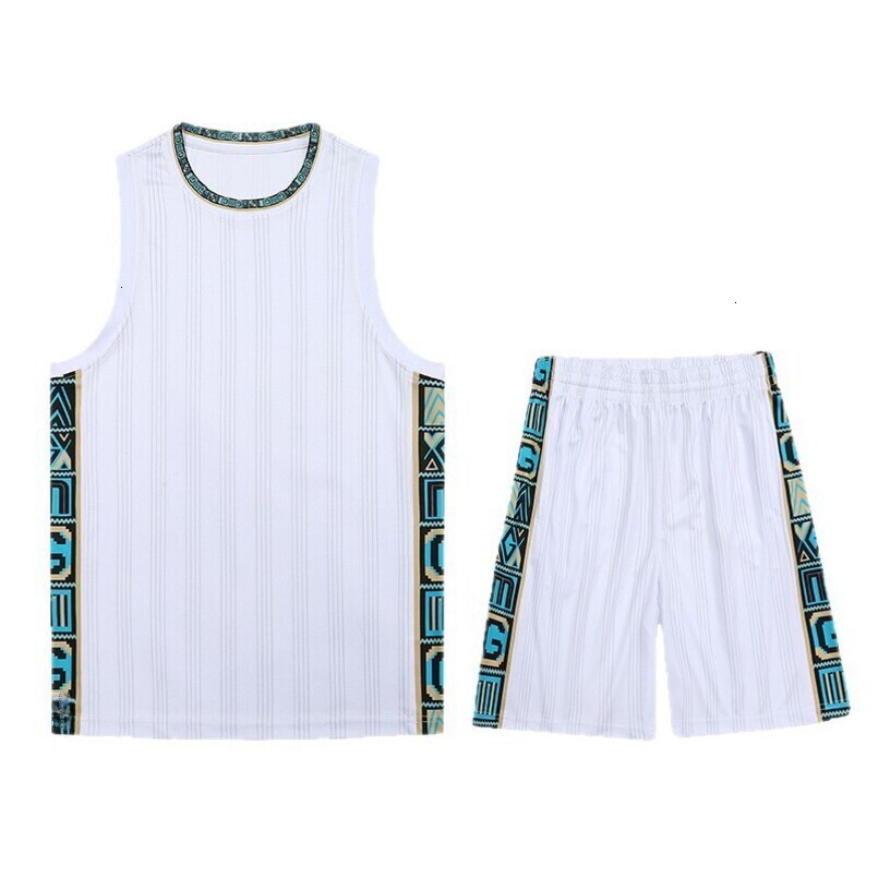 New Basketball Set Men, Ice Silk Training Team Uniform, Breathable Quick-Dry Sports Jersey for Adults, Students