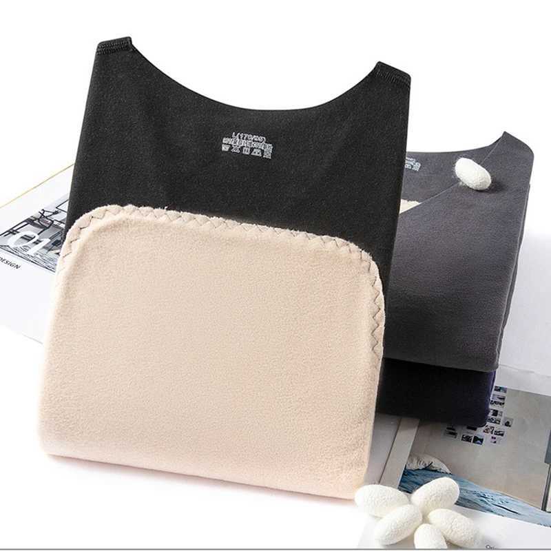 1pcs Autumn Winter Mens Patch Thermal Vest Seamless Warm Lingerie Male Comfortable Warm Top Man Inner Wear Sleeveless Base Shirt G251215