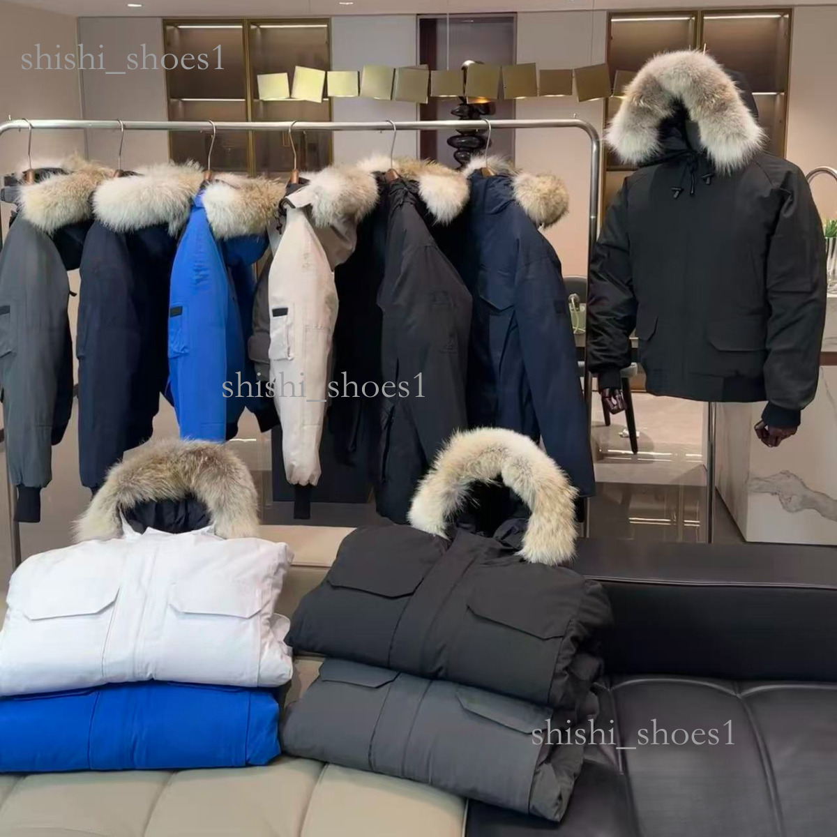 2026 Canada Jacket canda Jacket Designer Brand Canadian Jacket Winter Down Zipper Coats White Duck Parka Jacket With Badge Winter Outdoor Windbreaker High Quality