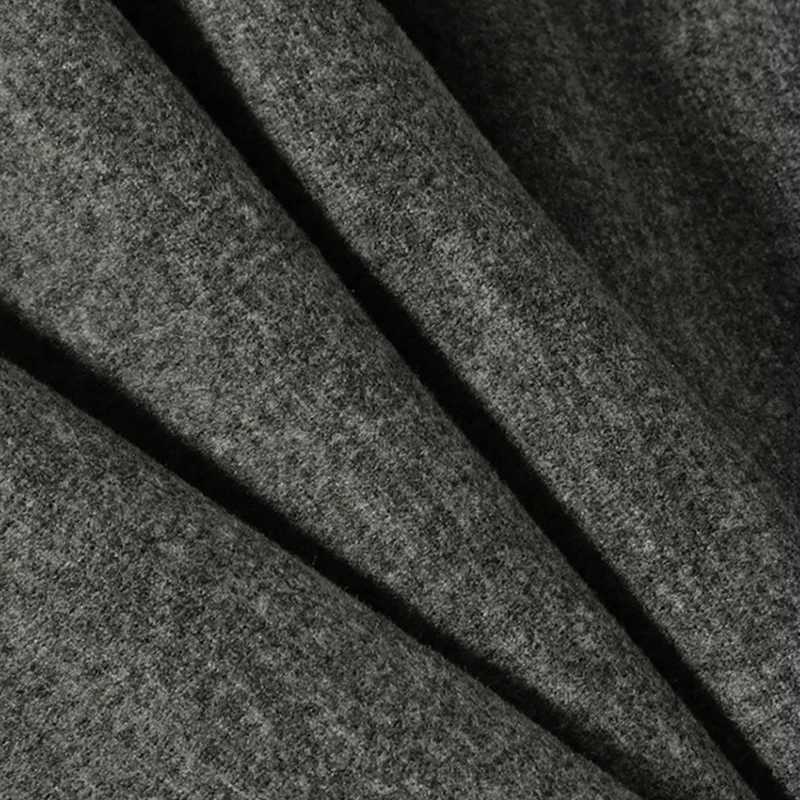 2PCS Mens seamless thermal underwear fleece - lined and thickened single - piece long - sleeve base - layer wool thermal top G251215