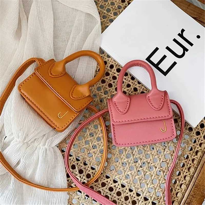 Kids Mini PU Leather Crossbody Bag Fashion Cute Little Girl Small Coin Pouch Purses Handbags Casual Toddler Purse ToteT251215