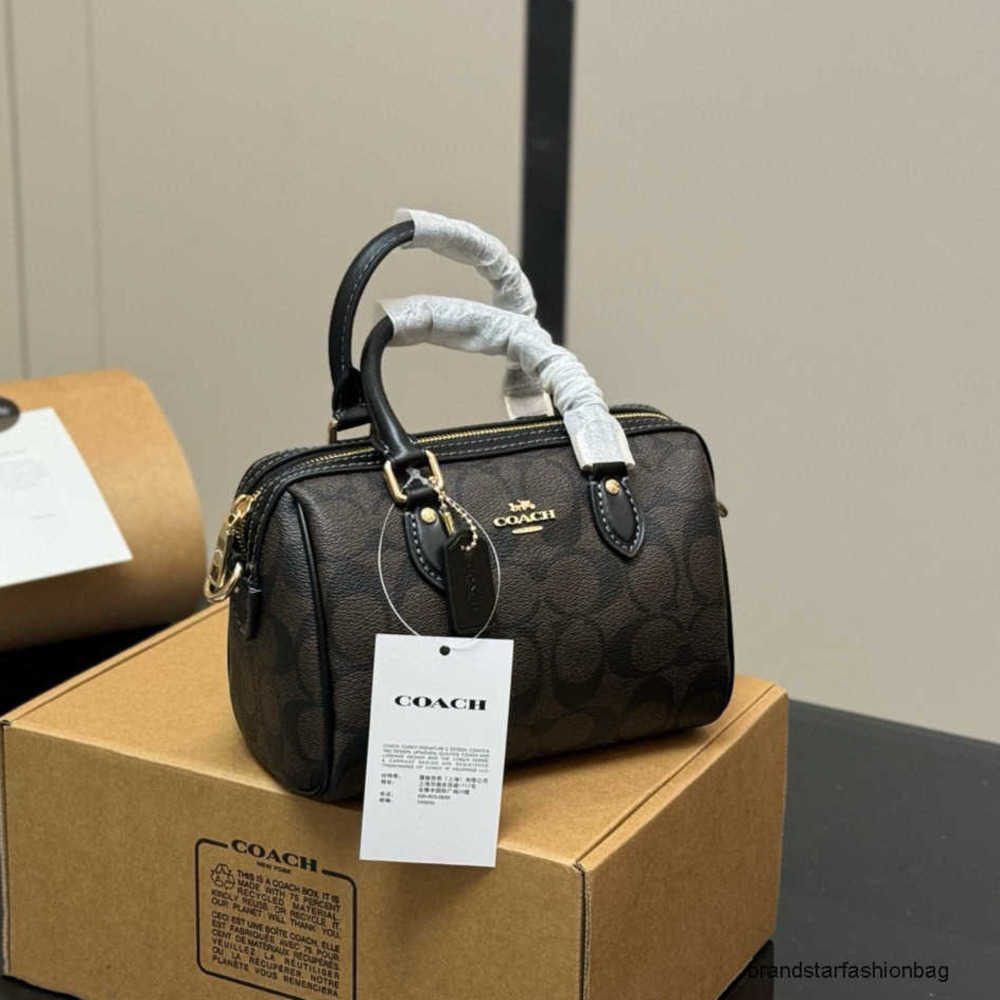 Pillow case Shoulder Bags Designer Bag rowan 18cm 25cm Classic bag Floral Zipper Classic Leather teri Shoulder Crossbody bags designer mini Bag and tote boston bags